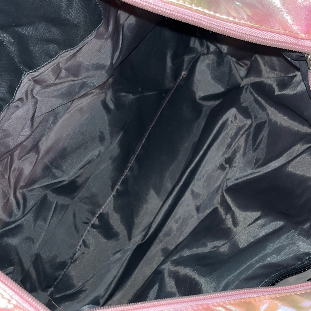 Holographic Pink Tote Bag - Picture 4 of 5